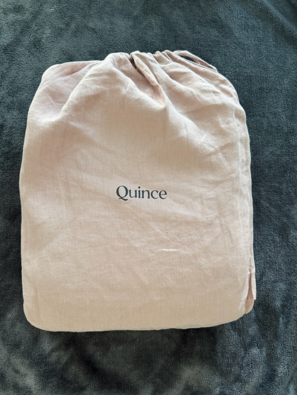 Quince European Linen King/Cal King Duvet Cover SET with shams
